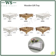 WOODEN TRAY / WEDDING TRAY / DULANG HANTARAN / PERKAHWINAN KAYU / DOWRY ARRANGEMENT / GUBAHAN HANTAR