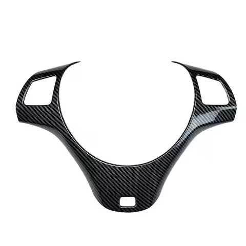 LHD Carbon Fiber Car Steering Wheel Trim for -BMW 3 Series E90 E91 E92 E93 2005-2012 Car Steering Wh
