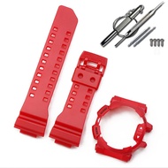 Watch Accessories Rubber resin strap watch case for Casio G-SHOCK GBA GA 400 men's and women's sports strap