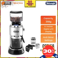 Delonghi KG521.M Dedica Burr Coffee Grinder 170g Fully Digital LCD Display 3 Grind Settings - KG521 