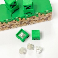 Minecraft creeper clicker clicky fidget toy keychain