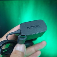 Charger Nokia 550mA 105 106 110 130 150 210 216 220 222 230 Original Copotan Bawaan Hp. 100% Ori
