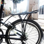 [chulisia] 20-inch Folding Bike Luggage Rack, Easy Installation, Riding Capacity 100kg