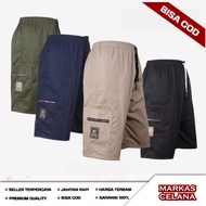 (3Pcs PACKAGE) Pants Men's SizeBIG 7/8 3/4 Below the Knee Men's Jumbo Drawstring Pants 7/8