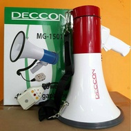 โทรโข่ง DECCON MG-1501B เครื่องช่วยสอน 40W ขนาด 8 นิ้ว สีฟ้า