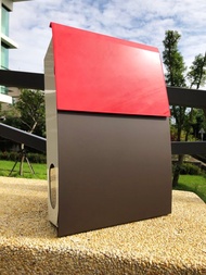 撞色　特殊氛圍信箱　304不鏽鋼製郵筒