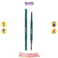 Luxcrime Slim Triangle Precision Brow Pencil in Dark Brown | Ash Ash | Brown Brown