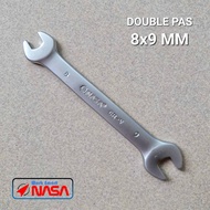 KUNCI DOUBLE PAS 8MMX9MM NASA CHROME VANADIUM 2425N