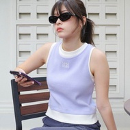 5pm.sun | millefeuille layer tank top : เสื้อกล้ามเลเยอร์ทูโทน ผ้าแต่ละสีมีดีเทลต่างกัน :-)