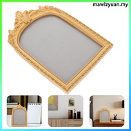 Photo Frame Vintage Embossed Frames French 21.50X14.50X1.70CM Golden Resin Glass mawlzyuan