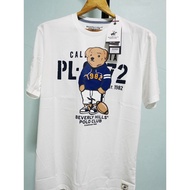 🎀 คำแนะนำยอดนิยม เสื้อยืดโปโล ลายพี่หมีของแท้ Beverly Hills Polo Club ผ้านุ่มสบายและระบายอากาศ เหมา