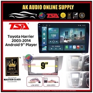 🆕1K Screen 2+32GB 4G 8-CORE🆕TSA Toyota Harrier RX-330 2003 - 2014 Android 9'' inch CarPlay/DSP/BLU-R