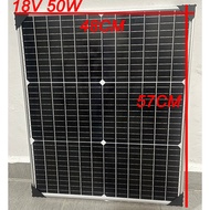 (Ready Stock ) Solar Panel 50W Monocrystalline Solar System