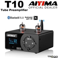 AIYIMA TUBE-T10 (T10) Wireless Bluetooth Streamer, Coaxial / Optical / USB DAC & Tube Preamplifier