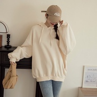 [HARPER] < Thermal Sensation+5°C > C > Customized Inner Bristle Puff Sleeve Loose Hood T | Ready Sto