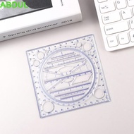 ABDUL Multifunctional Drawing Ruler Gifts Students Children Measuring Ruler Multipurpose Design Draw