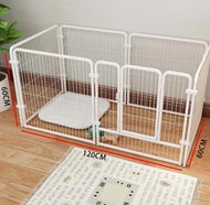 白色 大狗狗圍欄 Dog fence 狗籠  兔籠 貓籠 dag cage 狗圍欄狗狗圍欄狗欄 家用室 內中型犬狗欄寵物栅欄 自由組合隔離欄 Dog Cage