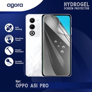 LAYAR Anti-Scratch Hydrogel For Oppo A5i Pro Hydrogel SCREEN Protector Film - ANTI SPY, FULL SCREEN,