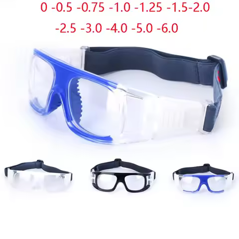 Sports Basketball Football And Running Myopia Goggles With Degree Anti-collision Prescription Specta