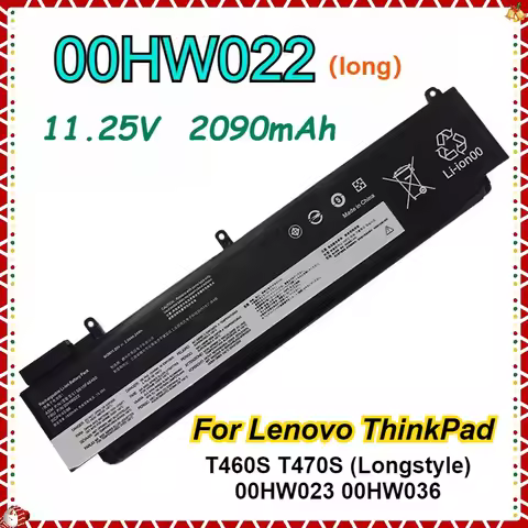 00HW022 01AV405 Laptop Battery for Lenovo ThinkPad T460S T470S Series 00HW023 SB10F46461 00HW036 SB1