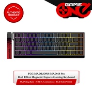 FGG MADLIONS MAD 68 Pro 8K Hall Effect Magnetic Esports Gaming Keyboard (Magnetic Silver Switch)
