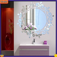 (olimpidd) Kaitlyn~Modern 3D Mirror Effect Wall Sticker Room Decal Mural Art DIY Home Decoration