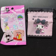 Sanrio - My Melody 50th & Kuromi 20th 紀念版 束口袋 No.1 [平行進口]