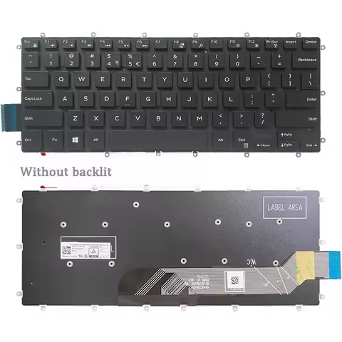 New ORIGINAL Laptop Keyboard For DELL P75G P69G P83G P74G P58F P70F 5578 7573 7380
