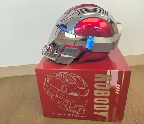 Iron Man Mk5 Helmet Upgrade Version Wearable And Transformable Voice-activated Electric Opening Clos