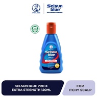 Selsun Blue Pro Extra Strength Anti-Dandruff Shampoo 120ml [Soothe Itchy Scalp]