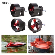 GUOOL 12-24V Underwater Thruster Propeller Brushless Motor 3- High Thrust for RC Boat Ship Model Auv