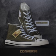 รองเท้าConverse All Star Classic หุ้มข้อ สีเขียวขี้ม้า Size 36-45 รับประกันสินค้าทุกชิ้น