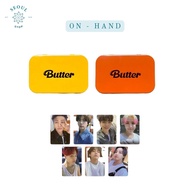 [OFFICIAL] BTS BUTTER ALBUM TIN CAN WITH PHOTOCARD POB FROM WEVERSE