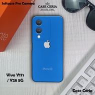 HP Case For Vivo Y17s / Y28 5G – Casing IP 04 Logo Motifhp – Pro Camera Softcase – Clear Case Silico