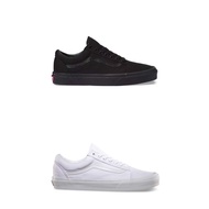 Vans Old Skool Classic All Black All White Shoes (Top Best Seller)