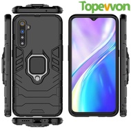 Topewon For OPPO Realme XT X50 3 5 6 Pro A5 A9 2020 A31 A8 A91 Phone Case Silicone TPU Hard PC Luxur