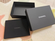 正品 Chanel 香奈兒 防塵袋 紙盒 空盒 禮物盒 盒子 專櫃 短夾 小皮夾 小皮件 小錢包 說明書 零錢夾 零錢包 防塵套 絨布套