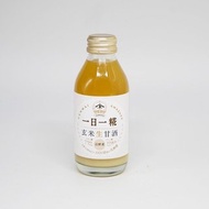 【日本直送】一日一糀 玄米生甘酒 含乳酸菌 140ml 生玄米甘酒一日一糀 乳酸菌入 140ml