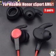 LUOYAO 3 Pairs Earphone Cover Bluetooth Headset  In-Ear Earbuds Tips for Huawei Honor xSport AM61