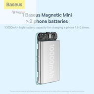 CoreCart SG  Baseus Power Bank 10000mAh Mini Magnetic Wireless Fast Charge with Auto-wake Powerbank 