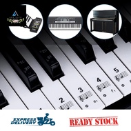 Piano Sticker Keyboard Sticker 54 / 61/ 76 / 88 Key
