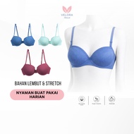 KATUN Velora - Cotton Bra Basic UnderwirePOLOS | Size 75B-85C T21 BETTY