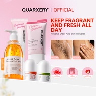 QUARXERY Hair Removal Cream Soothing Gel Shower Body Wash Fresh Roll On Remove mites & acne