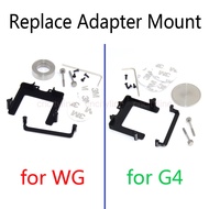 new 44.7mm Adapter Mount for Feiyu G4/WG Gimbal Replace Hanging Board Plate GoPro5 Xiaomi Yi Sports Camera