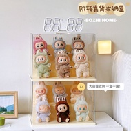Display Pendant Display Stand labubu Transparent Ladder Mystery Box labubu Display Box Doll Figure C