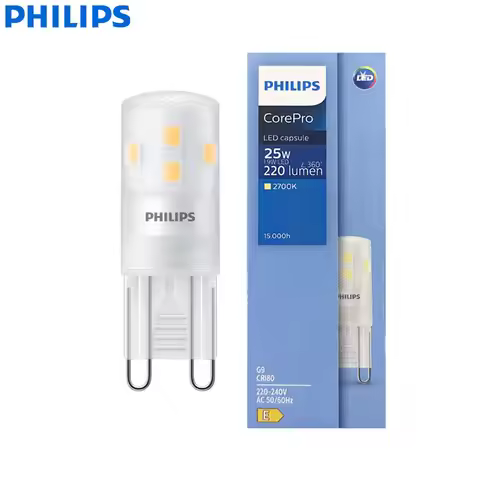 Philips CorePro LEDcapsule 1.9W (=25W Halogen) G9 LED Pin Lamp 2700K Warm White Capsule 220-240V Bul