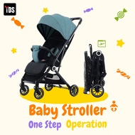 [iDS] Improve! Lightweight Baby Stroller, Reclining Travel Stroller Airplane with One-Hand Fold, Cabin Stroller