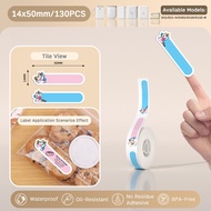 NIIMBOT D11/D101/D110 Animal Cartoon Colored Label Printing Paper - Household Organization Sticker
