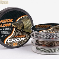 8 Braid Carp Fishing Line 20 Meters Green Brown Black White 15LB 25LB 35LB