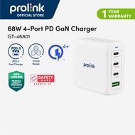 Super Fast Charge 2.0| travel adapter] Prolink 68W 65W GaN PD Charger IntelliSense-Charge iPhone14/ Apple Watch/ Laptop